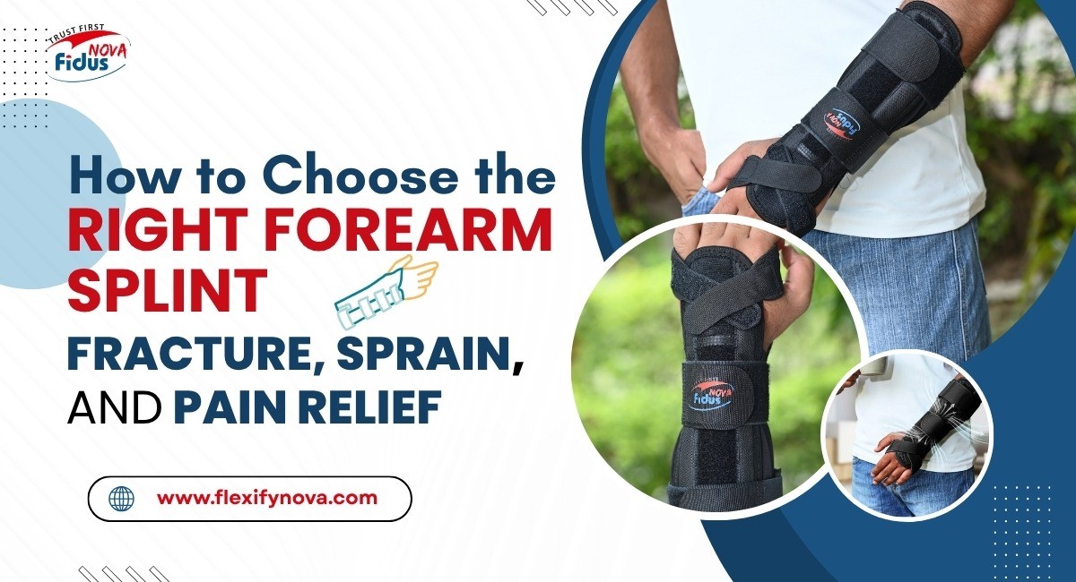 How to Choose the Right Forearm Splint for Fracture, Sprain, and Pain Relief